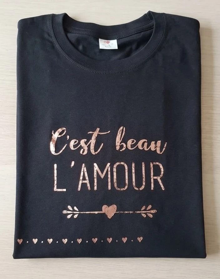 Custom Hand-Painted T-Shirt (Client Gallery / Mode Sur Mesure)