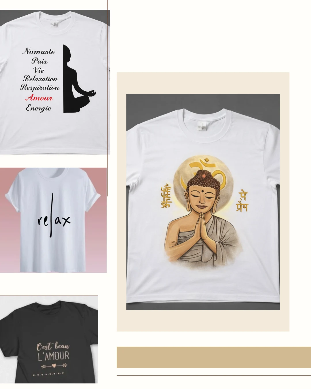 Custom Hand-Painted T-Shirt (Client Gallery / Mode Sur Mesure)